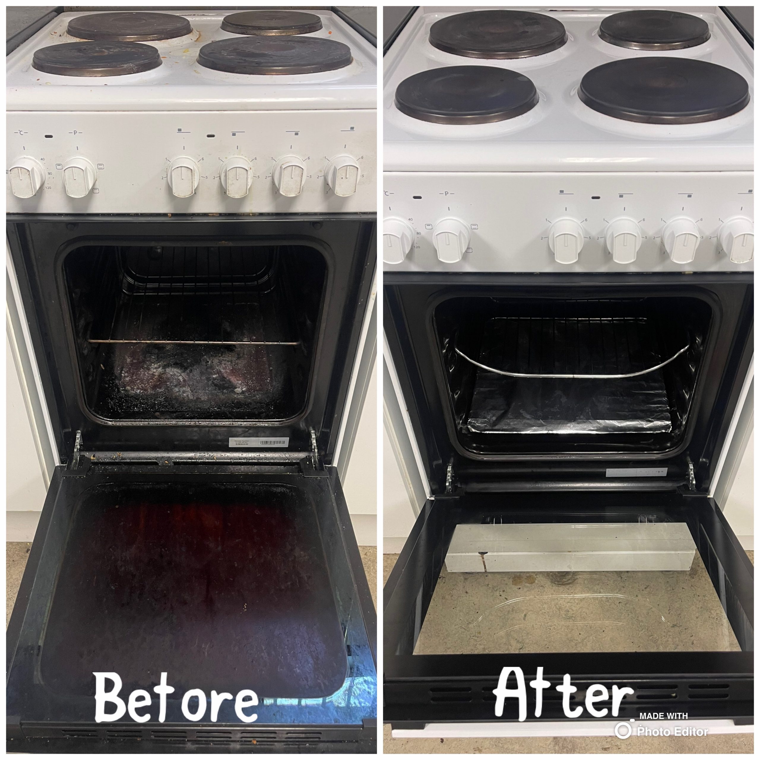 Professional oven cleaning services in all of London